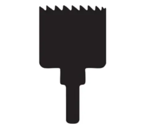 UD CORTE DE ORIFICIO CAJILLOS CON BROCAS PORCELANICAS